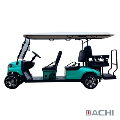 Super calidad Electric Golf Cart 4+2 asientos Forge G4+2 Golf Coche