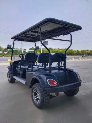 Envío gratuito y Garantía completa Calle Legal 4 persona eléctrico Carrito de Golf eléctrico 4 asientos vehículos utilitarios