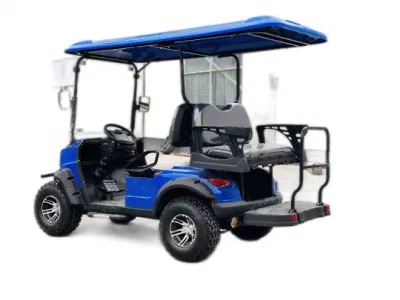 Chino personalizado barato 48V icono 4X4 evolución Eléctrica Golfs Carts Eléctrico 6 asientos 4seater Calle Legal para la Venta