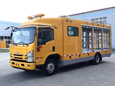 Nuevo vehículo de rescate multifuncional camión ligero I-Suzu 700p 6X6 Con equipo de utilidad para la salvaguardia