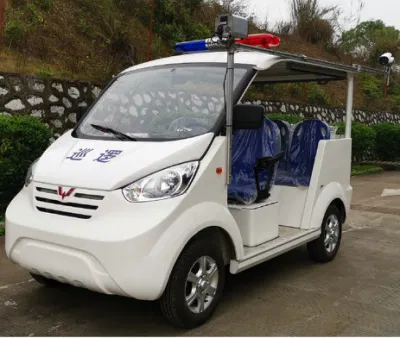 El modelo más reciente de 4 plazas de policía del Vehículo Eléctrico coche patrulla con precio competitivo