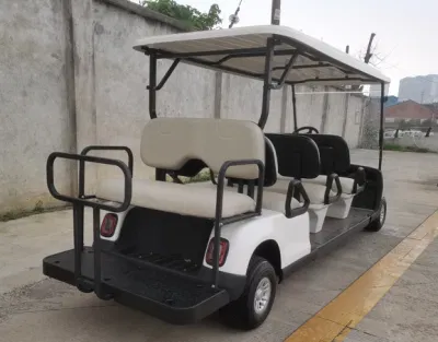Carritos de golf eléctricos CE aprobados 6 plazas Scooter turístico.