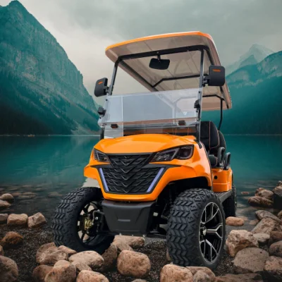 2023 Trending Nuevo producto llegada China personal Transporte eléctrico Golf Cart Ediciones Especiales Calle Legal Golf Cart