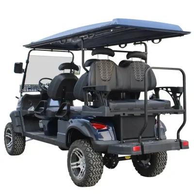 Mayorista de lujo 4 asientos de utilidad eléctrica vehículo de golf Cart