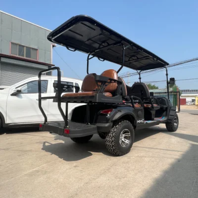 Precio barato 6 asientos fuera de carretera icono rápido Calle Legal Carros de golf Mini eléctricos chinos