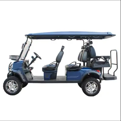 Mayorista de lujo 4 asientos de utilidad eléctrica vehículo de golf Cart