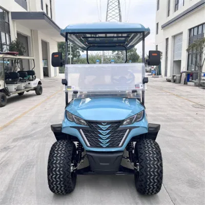 Carrito de golf de gasolina, todoterreno, utilitario, coche turístico de 4 ruedas, carrito de golf Recepción de fábrica del hotel