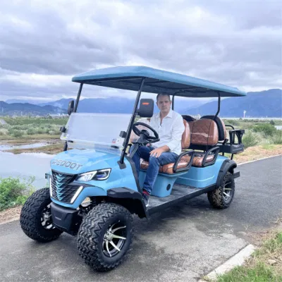 Duradero fuera de carretera All-Terrian coche de golf eléctrico vehículo de utilidad eléctrica Para la venta