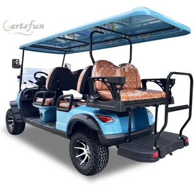 2 4 6 8 personas que se comen coche del Club de Visitas eléctricas barato Carrito de Golf