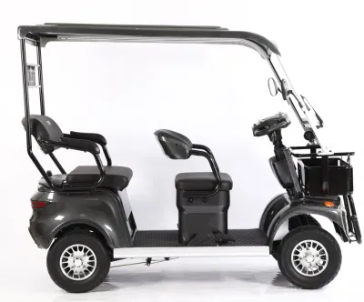 Venta caliente eléctrica de alto rendimiento Four-Wheel Carro de Golf, Turismo Alquiler de cuatro plazas