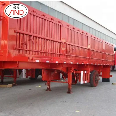 Caja de transporte de carbón de la utilidad de personalizable Van semi-remolque semi