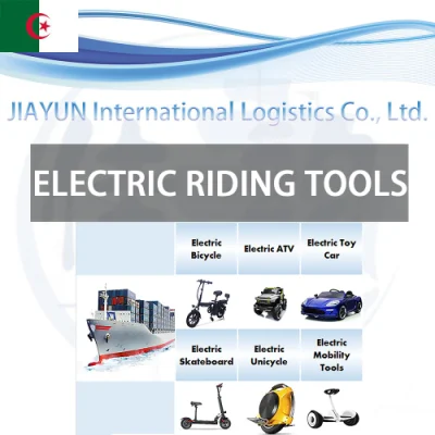 Coche eléctrico bicicleta vehículo motocicleta Scooter Motor máquina Auto Partes Productos DDU DDP contenedor Transporte marítimo desde China A Argelia Dz