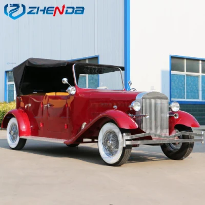 Hot Sale Passenger Cart Support Horsepower y Color Customization Electric Antiguo Classic Cart CE aprobado