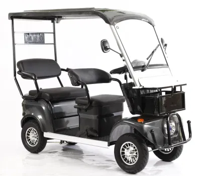 Venta caliente eléctrica de alto rendimiento Four-Wheel Carro de Golf, Turismo Alquiler de cuatro plazas