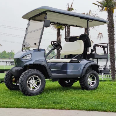 Buen Precio personalizado 4 asientos 48V batería de plomo ácido eléctrico Club Golf Car