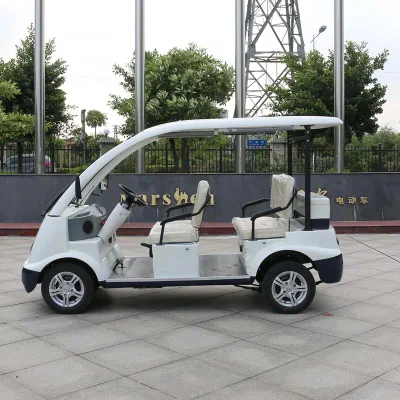 Marshell blanco de la policía de la marca de 4 plazas de los coches eléctricos (DN-4)