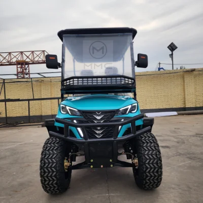 4 Wheel Electric Hunting Club Street Legal Utility coche de vehículos Coche turístico de la piscina de litio eléctrica 2+2 plazas de coche de golf