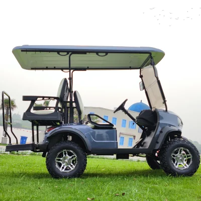 Buen Precio personalizado 4 asientos 48V batería de plomo ácido eléctrico Club Golf Car