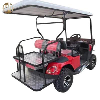 New Chinese 2940*1280*2010mm 48V 4 Wheel 2+2 asientos Golf Carts Kart de golf eléctrico