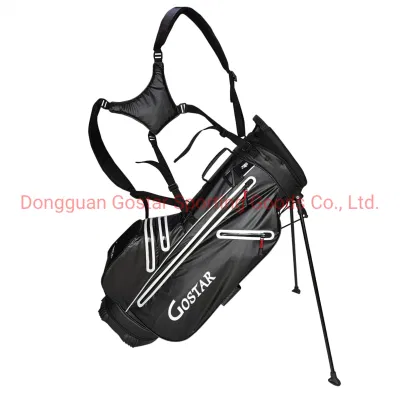 Classic de golf bolsa impermeable de stand con divisor de 5 vías