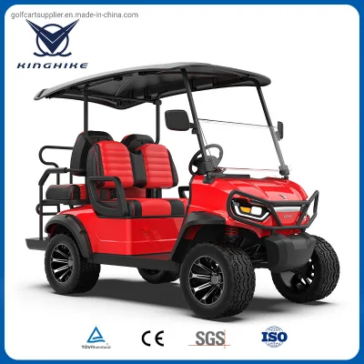 Aplicación de la tecnología de vehículos de carretera 2023 Nuevo Diseño Certificación CE LSV Kinghike Carrito de Golf eléctrico