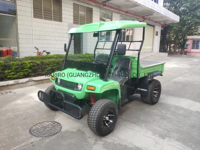 Utilitario ATV Farm Vehicle 2 asientos Electric Golf Cart Utility Vehículo