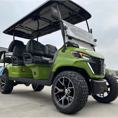 Precio sorpresa último Diseño original 4 asientos chasis Alto personalizado Carritos eléctricos Body Kit Trailers icono Golf Cart en venta