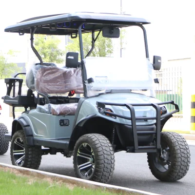 4seats freno de disco de cuatro ruedas estilo Caza de coches de Golf eléctrico