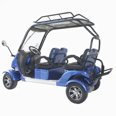 Funciona con batería de adultos de moda turística Mini Eléctrico coche con motor de 2500W