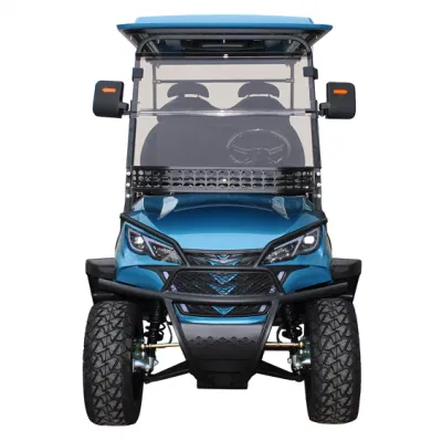2023 Nuevo Modelo Bx 4+2 asientos Sightseeing Bus Club Carrito eléctrico de Golf buggy Caza Carro con CE DOT New Vehículo de energía