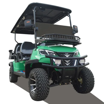 Carrito de Golf eléctrico 4seated Golf Buggy Sightseeing Bus off-Road 72vgolf Carro