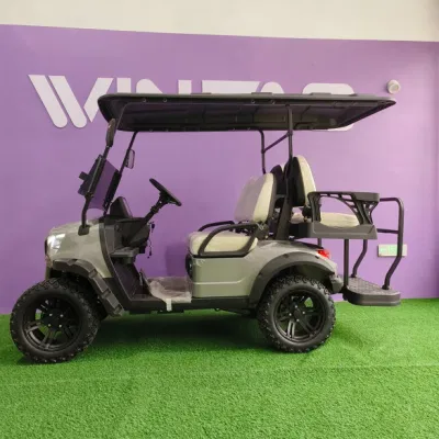 2023 New Design Street Legal Elevado eléctrico 2+2 seater Golf Carro
