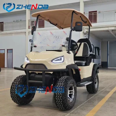Carro de golf eléctrico Safari off-road Car 2 4 6 8 asientos carro de golf tour personalizado Venta Golf Compras