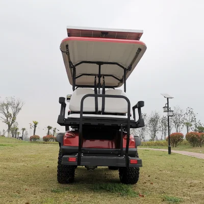 4 Personas, Energía Solar de 72V Batería de litio off road Buggy carro de golf eléctrico