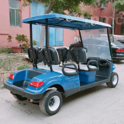 Sistema de frenos de autoservicio electrónico 4000 asientos Paneles solares 5000/7000W/4 eléctrico Carrito de Golf