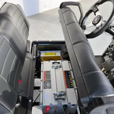 4 plazas 48V EL SISTEMA DE AIRE ACONDICIONADO coche eléctrico con batería de litio