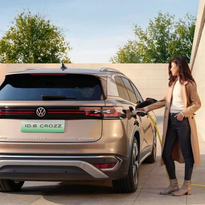 Alta rendimiento eléctrico FAW-Volkswagen ID. ID6 Crozz coche usado 6 Long Range Pure+ Edition EV automóvil ID 6 Auto coche Nuevo vehículo eléctrico de energía