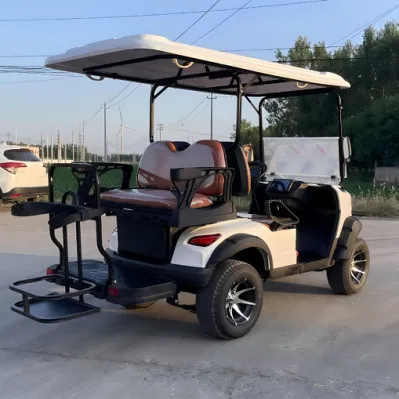 China fábrica Zona de precios eléctrico 6 asientos Calle Legal apagado Carrito de Golf Golf Buggy Club de coches eléctricos para la venta