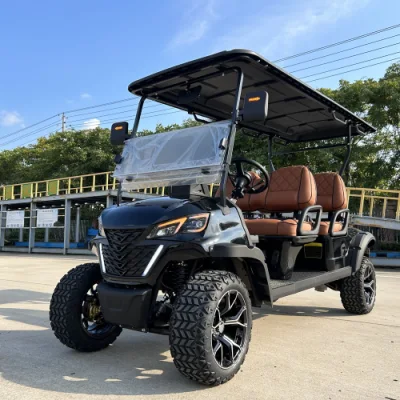 Carro de Golf moderno de batería de fuera de carretera tienen artículos listos Carrito eléctrico DE Golf 4X4