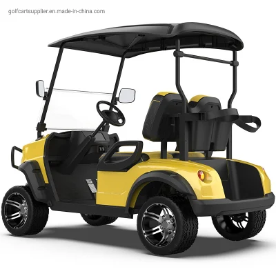 2022 Nuevo diseño de la Llanta de aleación de aluminio eléctrica Bastidor de acero de 2 asientos la certificación CE Kinghike carro de golf