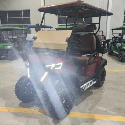 Calle Legal Extreme levantado 4 asientos motorizado Golf Push Cart Carrito de Golf All Terrain Electric