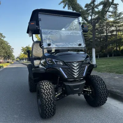 Litio Golf Carts batería icono de lujo Golf Carts Electric 4 Asiento