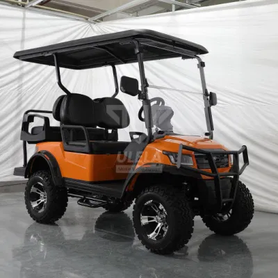 Ulela Top Golf Cart Fabricantes Electric trasero Drive Electric off Road Carts China 4 plazas Nice Golf Carts