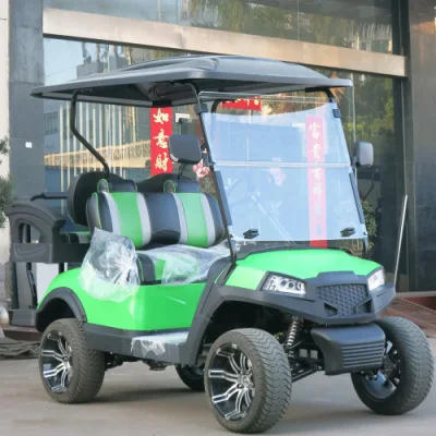 Zona nueva de 48V para 6 personas jurídicas de la calle levantó eléctrico carritos de golf off road cochecito de golf club para la venta de coches eléctricos