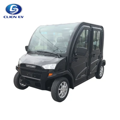 Protectional ambiental pequeño scooter eléctrico de Bev 4 Plazas coche para las personas de edad