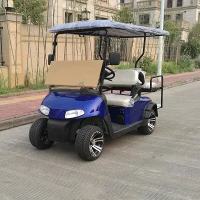 Carro de golf personalizado de 4 ruedas con gran tamaño Contenedor