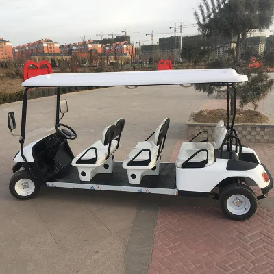 Tener listos los bienes del Club de 4 ruedas motrices alquiler de Mini Golf Cart Carrito de golf eléctrico chino 4 plazas