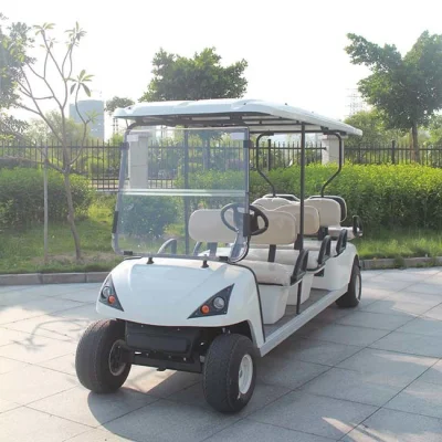 Marshell 8 plazas de golf Buggy eléctrico Golf Buggy Pick up Carro de Golf con parabrisas (DG-C6+2)