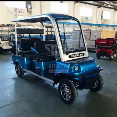Ulela Golf Carts Dealers freno electromagnético Golf Carts Electric China Carrito de Golf de seis plazas