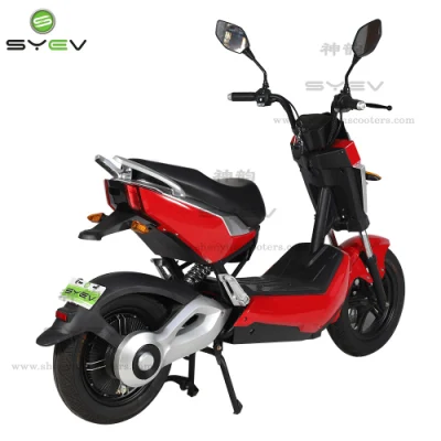 La parte superior Venta Elegante 50KM/H de alta velocidad y de acero de alto rendimiento motocicleta eléctrica de la Juventud